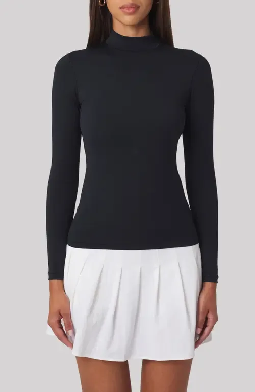 Noelle Performance Mock Neck Top by Williams Athletic Club