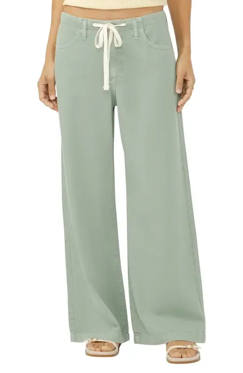 Beach Wide Leg Drawstring Jeans by Silver Jeans Co.