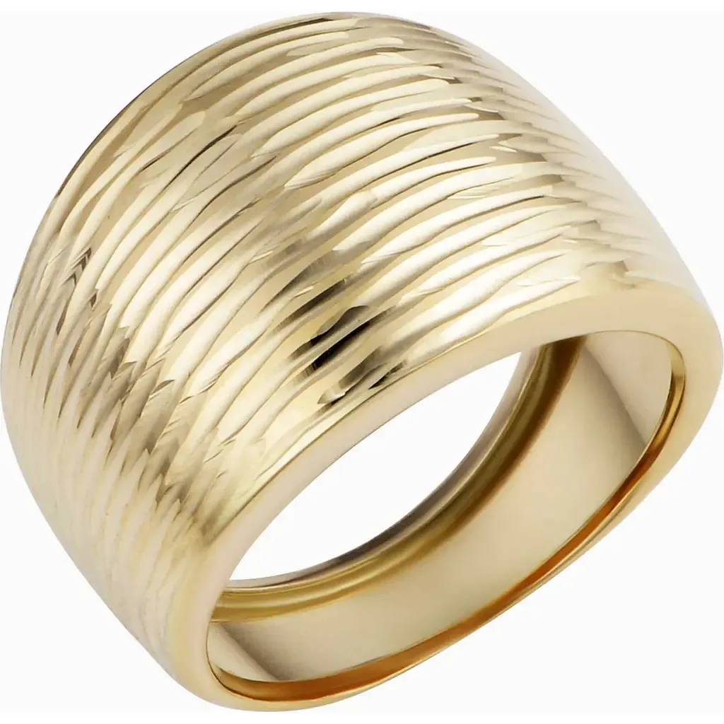 14K Yellow Gold Dinner Party Ring