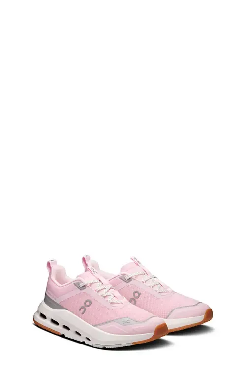 Cloudnova Youth Sneaker in Peony/Iceberg by On
