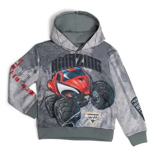 Fleece Pullover Hoodie by Monster Jam