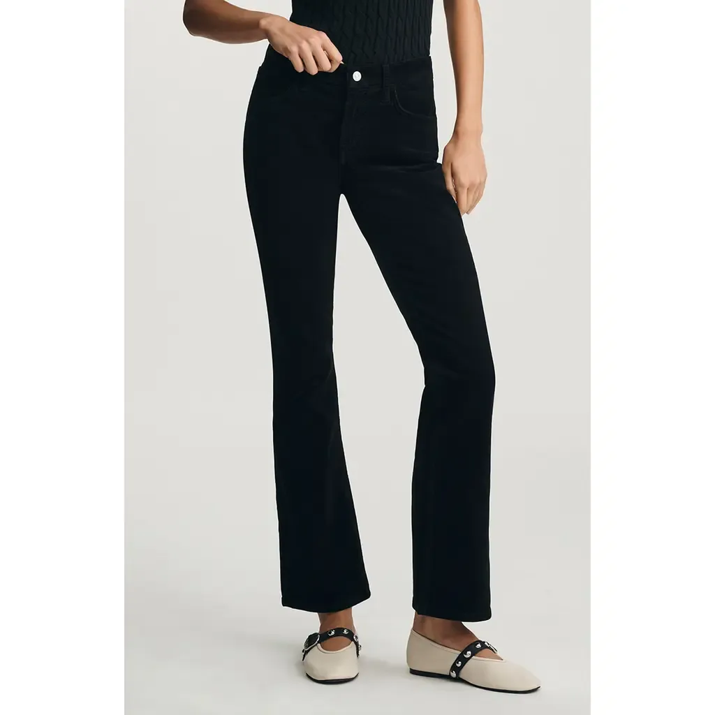 Molly Mid Rise Corduroy Bootcut Jeans by Mavi Jeans