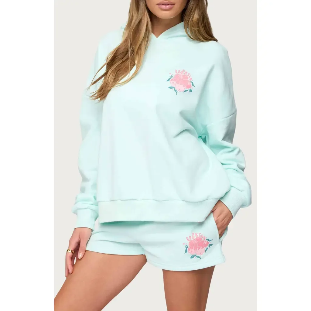 Beach Bloom Hoodie by EDIKTED