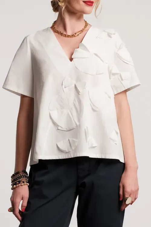 Schooner Top Flowers by Frances Valentine