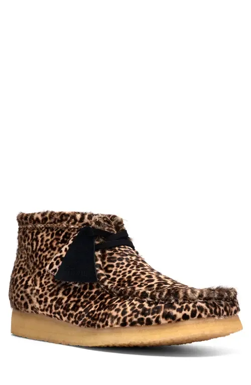 Wallabee Genuine Calf Hair Chukka by Clarks(r)
