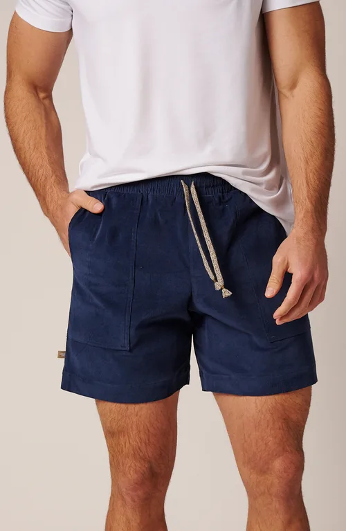 Patch Pocket Corduroy Short by LEISURE LAB