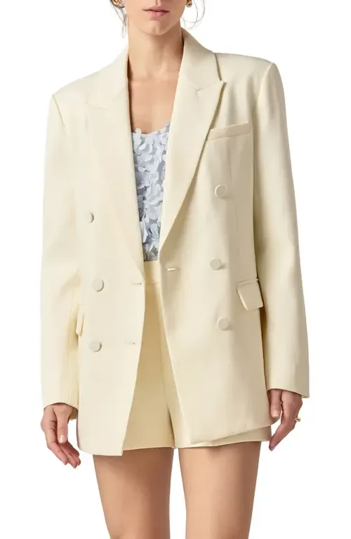 Double Breasted Jacket by English Factory