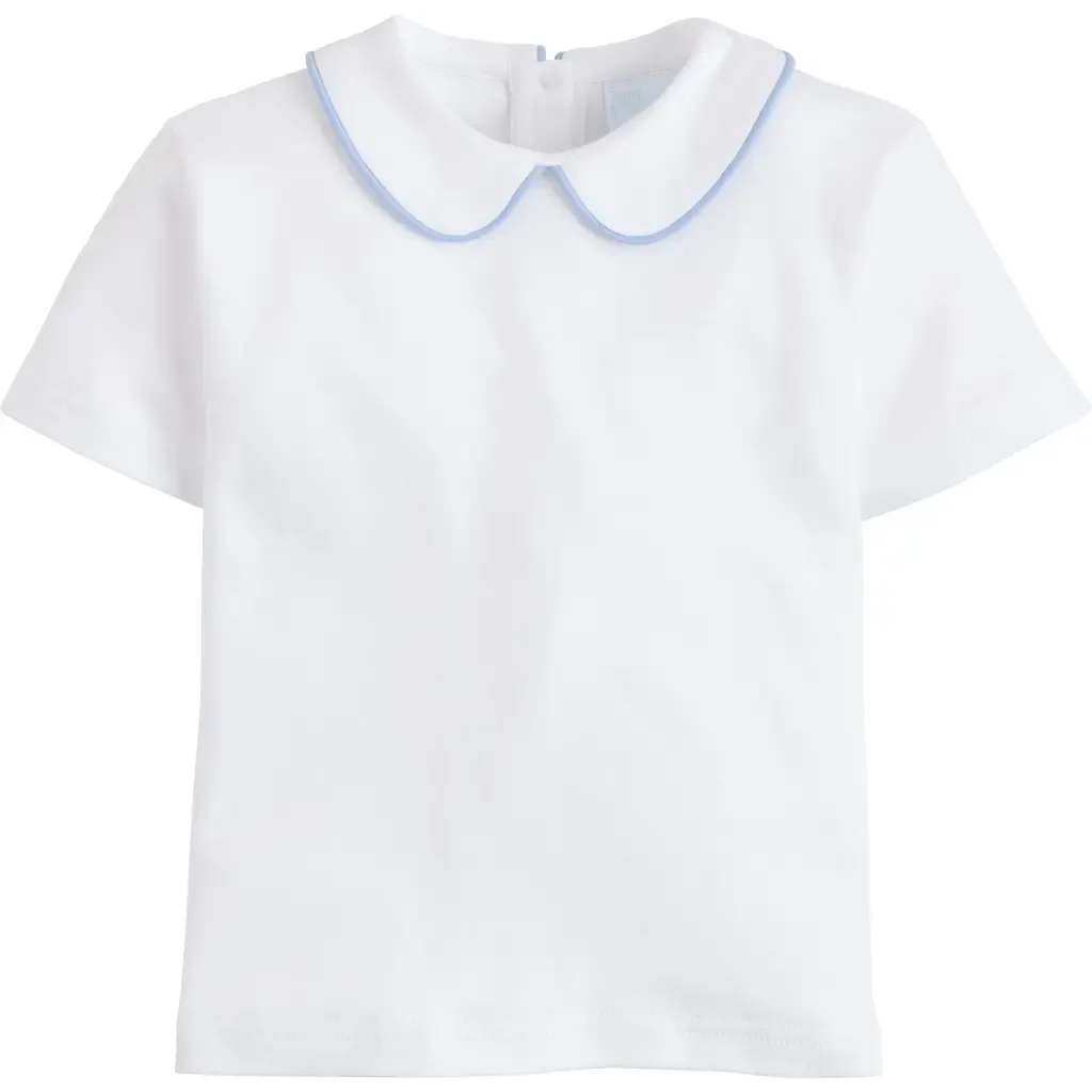 Piped Peter Pan Short Sleeve by Little English