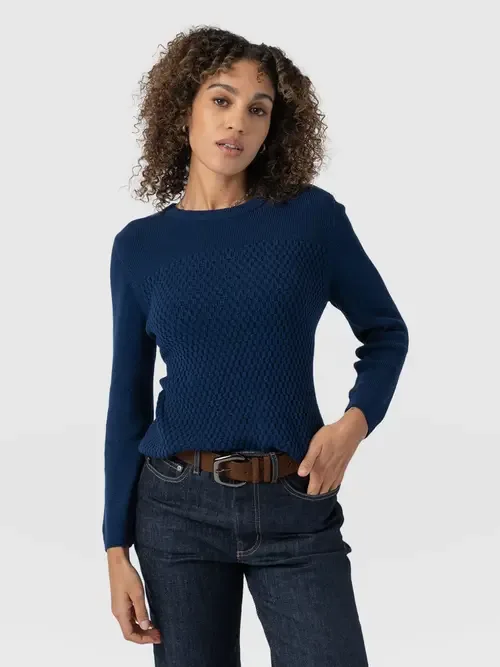 Honeycomb Rib Sweater by Saint + Sofia