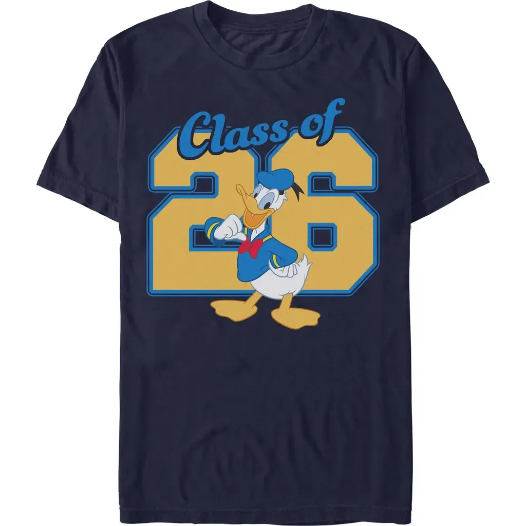 Donald Class of 26 Short Sleeve Graphic T-Shirt by Mickey & Friends