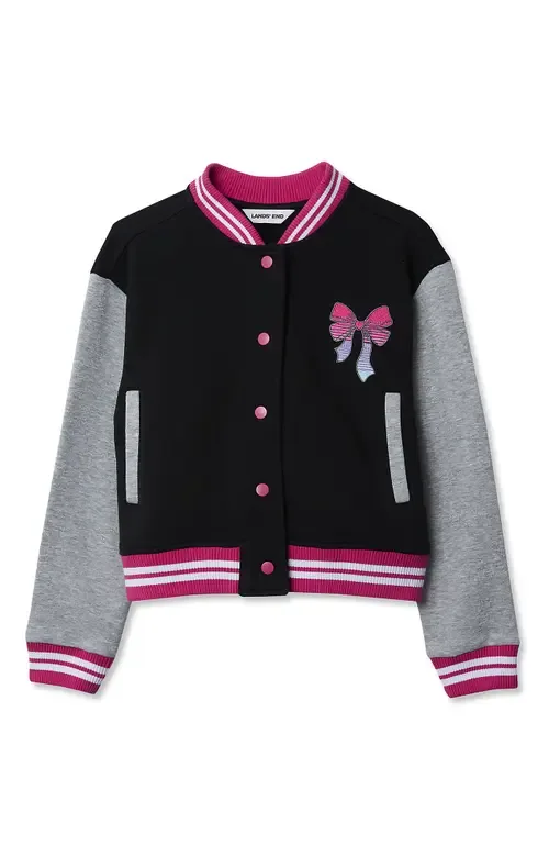 Varsity Bomber Jacket by Lands' End