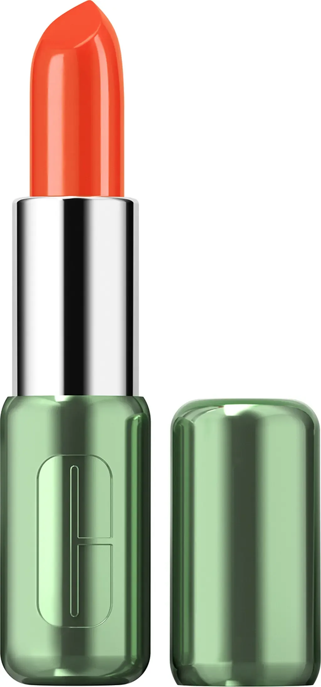Longwear Lipstick in Flame Pop/Shine by Clinique