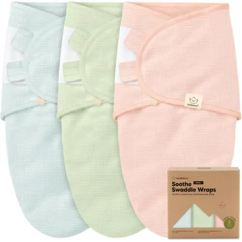 3-Pack Soothe Swaddle Wraps by KeaBabies