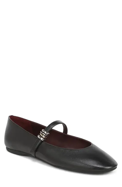 Olivette Ballet Flat in Suede - Leather