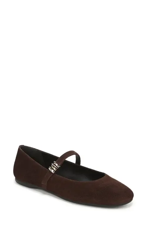 Olivette Ballet Flat in Suede - Leather by Vince