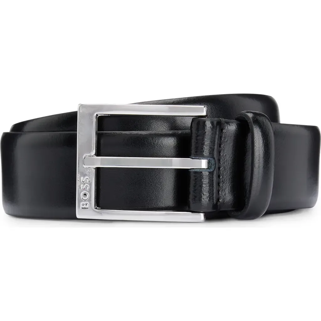 Elloy Leather Belt by BOSS
