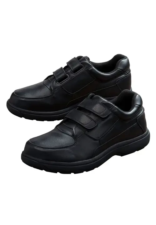 Double Adjustable Strap Comfort Walking Shoe by KingSize