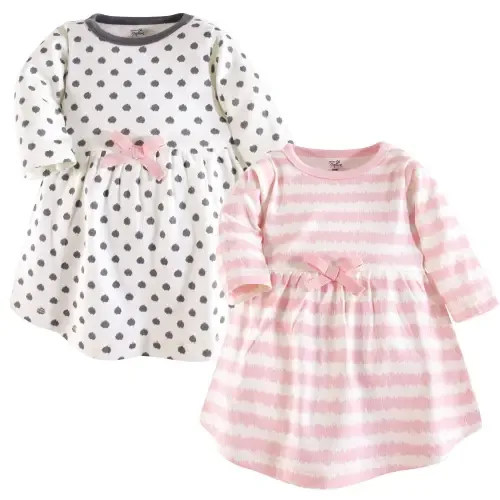 2Pk Long Sleeve Organic Dresses by Touched by Nature