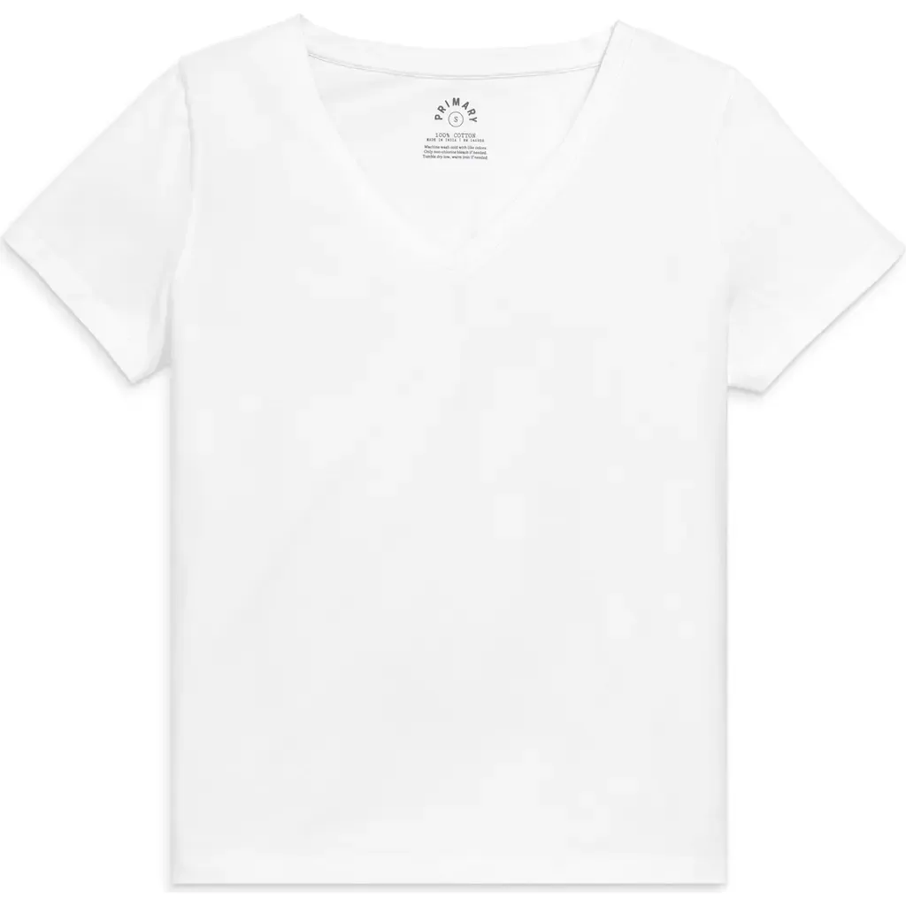 Easy V-Neck Tee by Primary