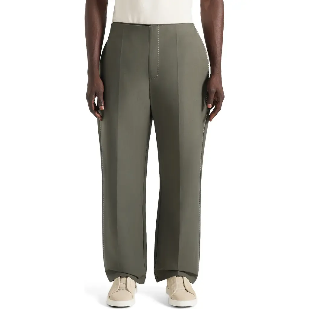 Henri Foldover Trousers by Manière De Voir