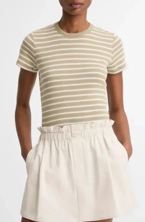Shrunken 90s Stripe Tee by Vince