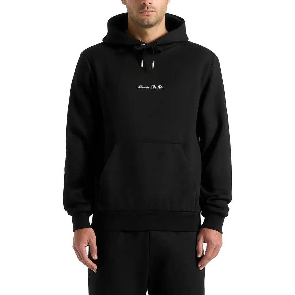 Signature Regular Fit Hoodie by Manière De Voir