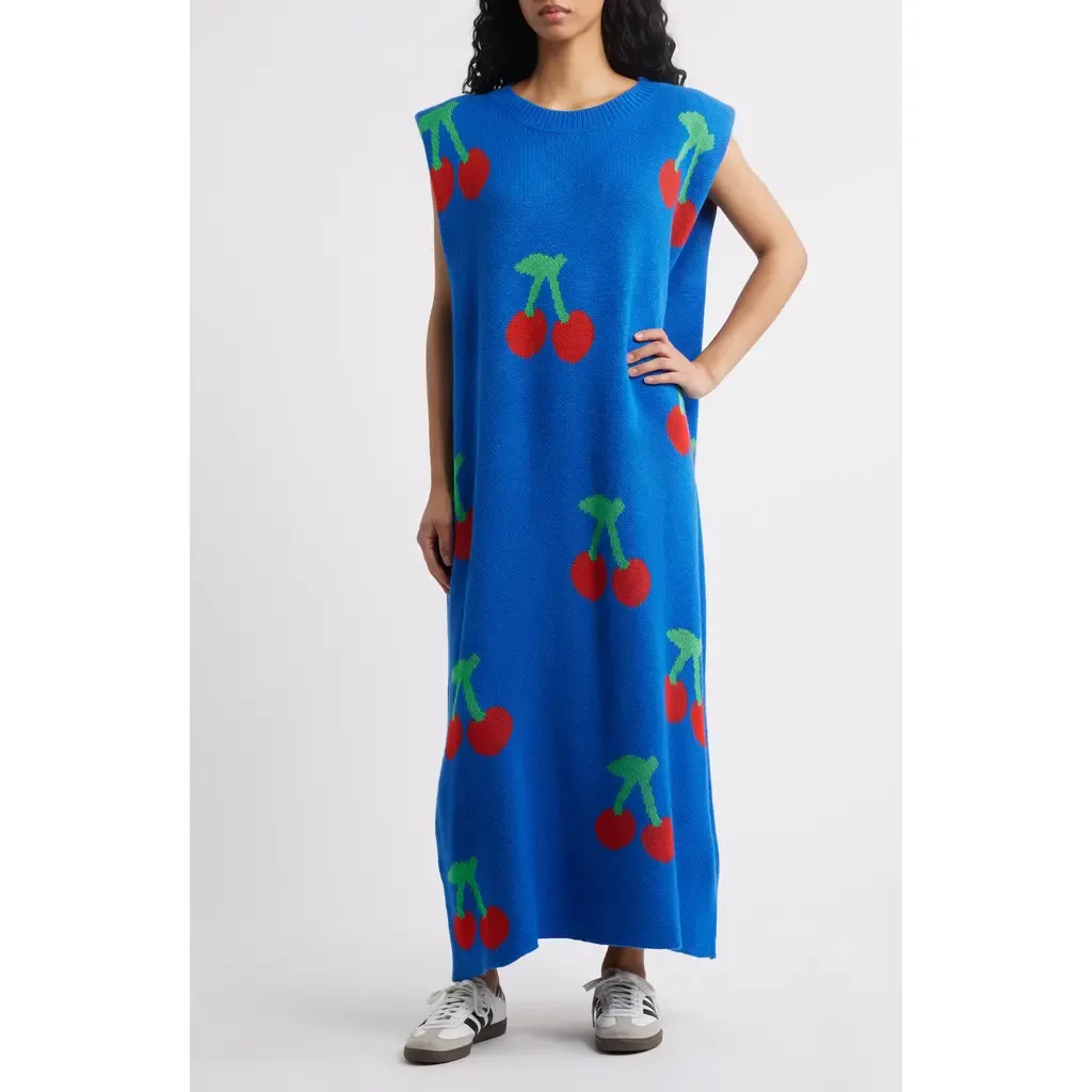 Pie Sleeveless Knit Maxi Dress by Dressed in Lala