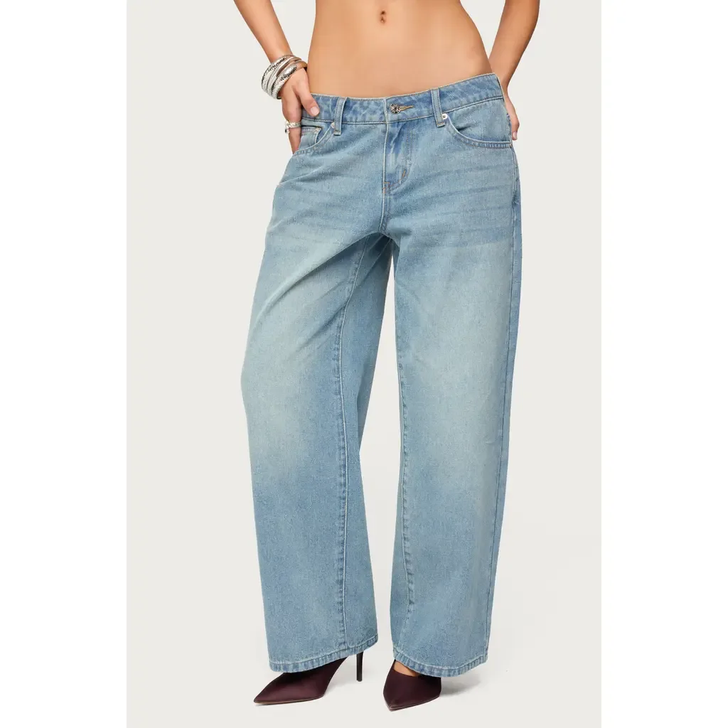 Raelynn Wide Leg Jeans by EDIKTED