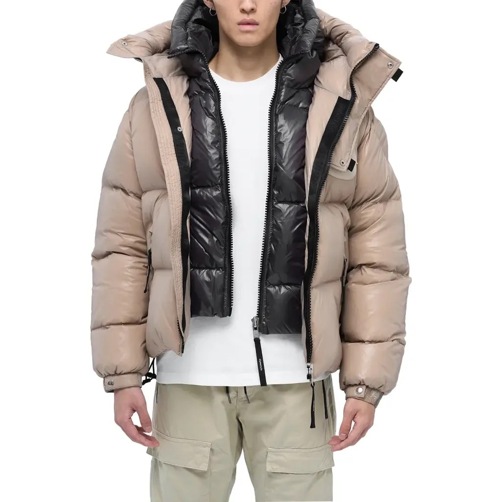 Kudu Hooded Puffer Down Jacket by AlphaStyle