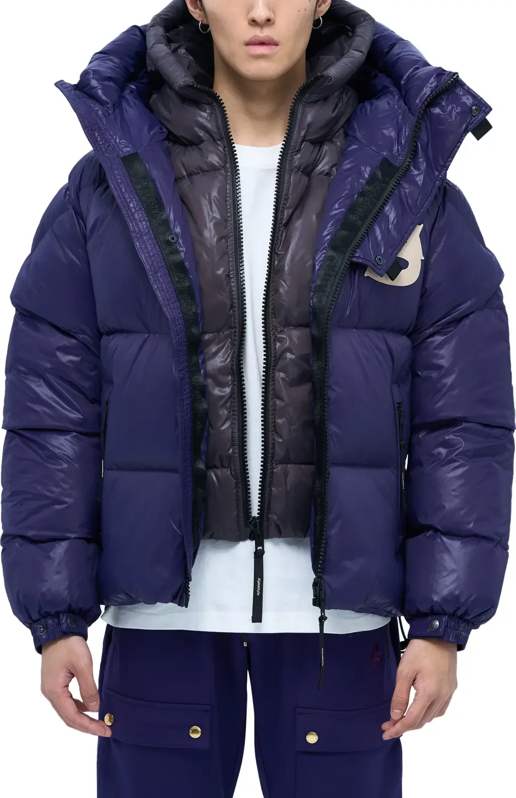 Kudu Hooded Puffer Down Jacket