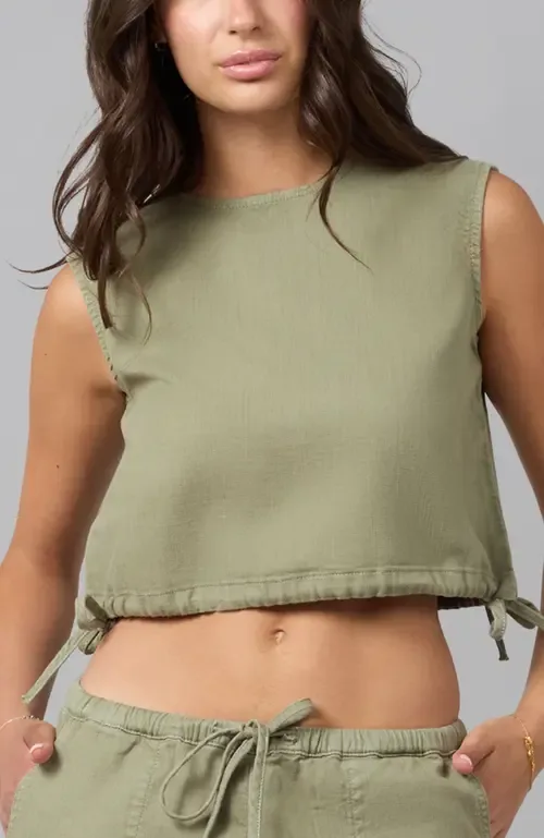 Liel Cotton Twill Top by Lola Denim