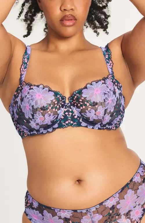 Fleur Fantasy Unlined Balconette Bra by SAVAGE X FENTY