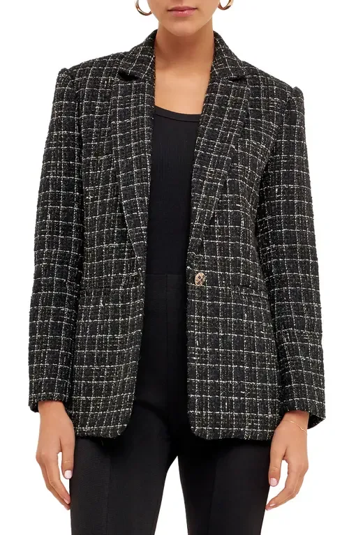 Tweed Blazer by Endless Rose