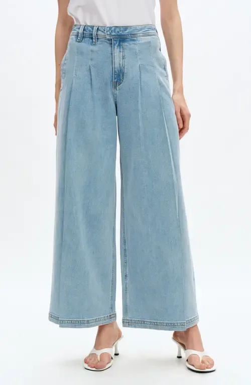 Zephyrine High Waist Wide Leg Jeans by Bayeas
