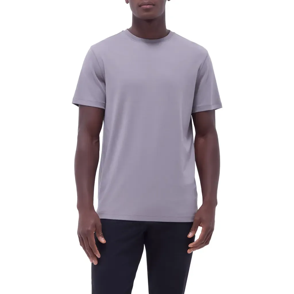 Hank Solid Pima Cotton T-Shirt by Bugatchi