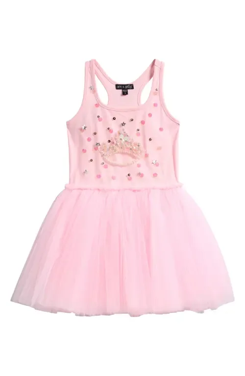 Tiara Embellished Tutu Party Dress by Ava & Yelly