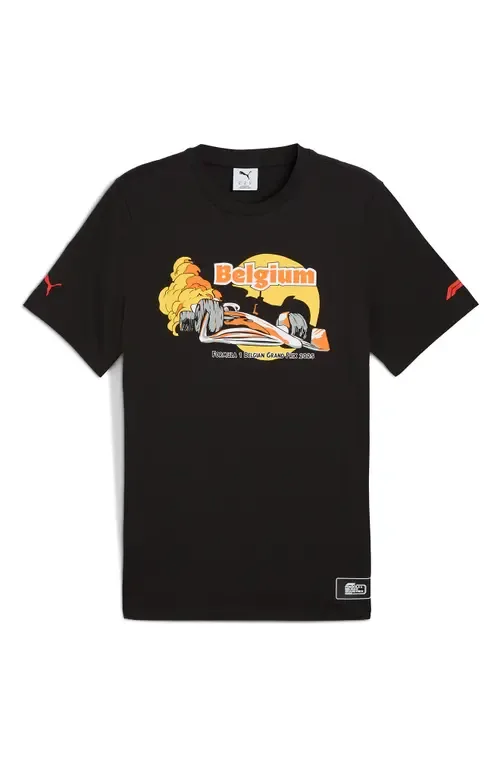 F1 Belgium Cotton Graphic T-Shirt by PUMA