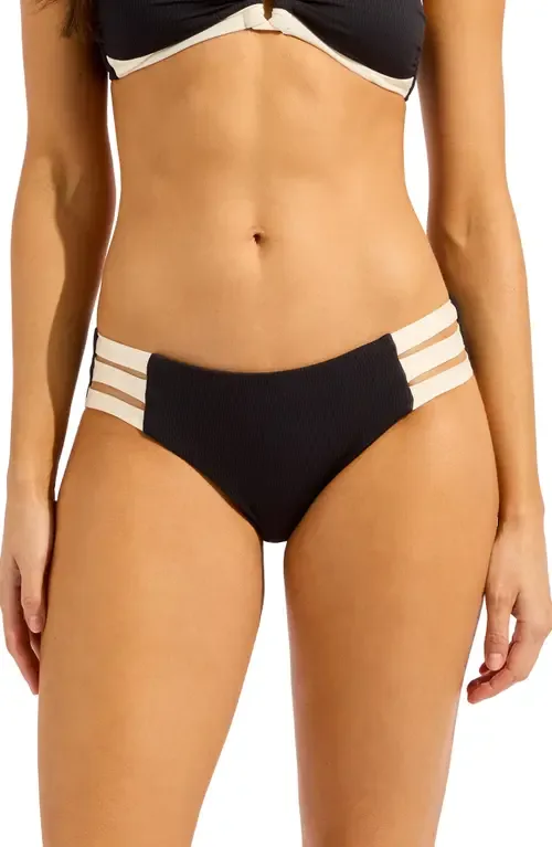 Multi Strap Hipster Bikini Bottoms by Seafolly