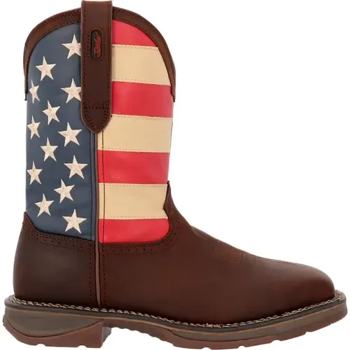 Patriotic Steel Toe Work Boot by DURANGO