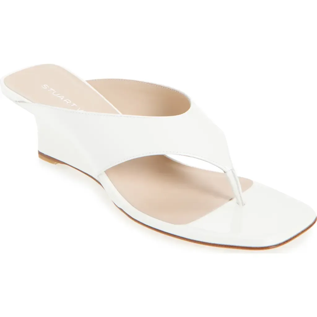 Vinnie 50 Wedge Thong Sandal by Stuart Weitzman
