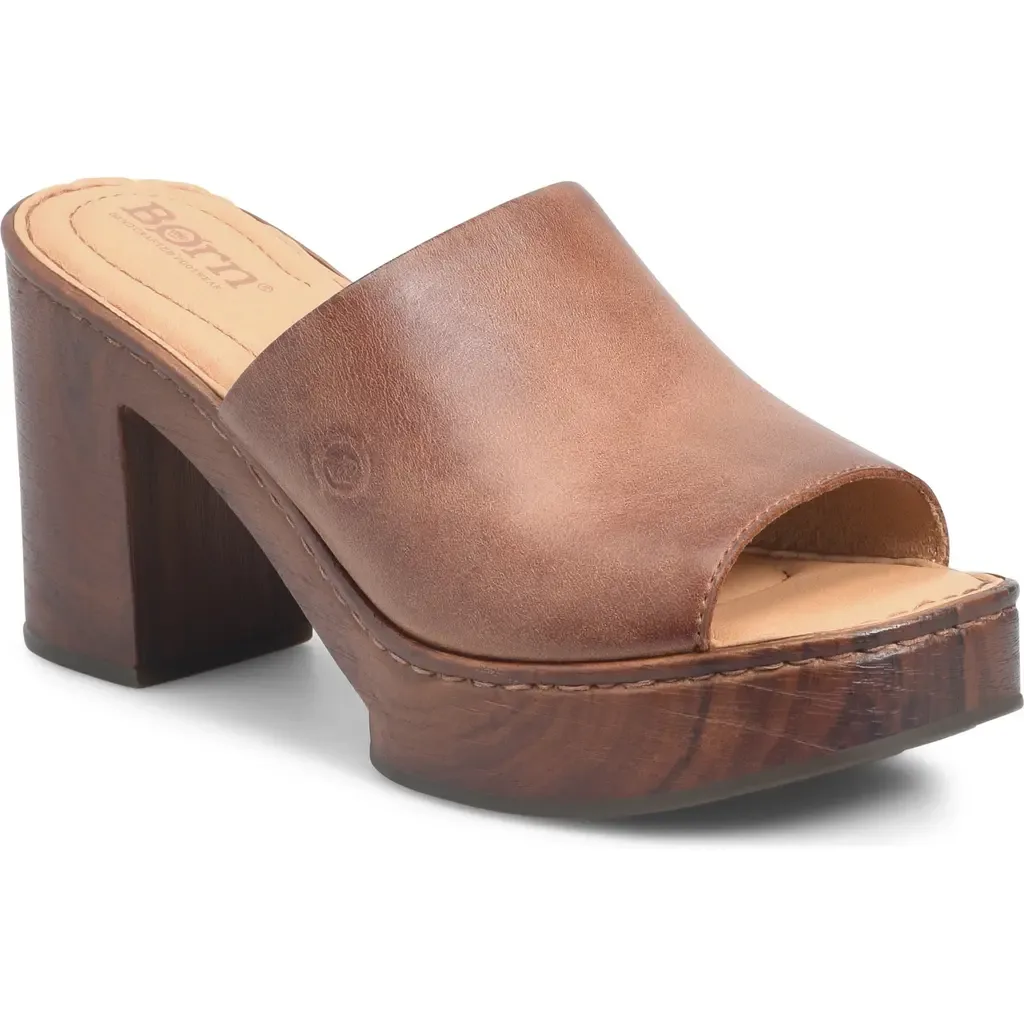 Nix Platform Slide Sandal by Børn