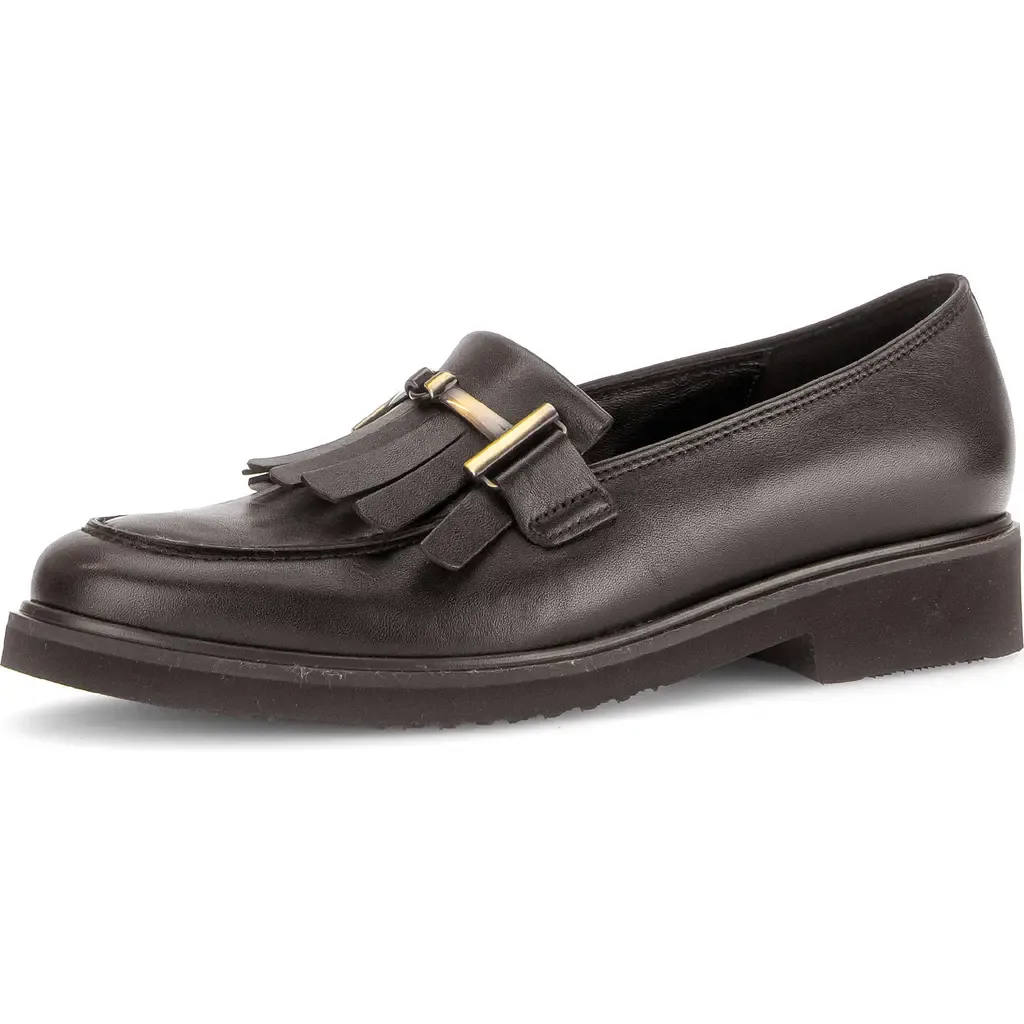 Parker Leather Loafer by Gabor