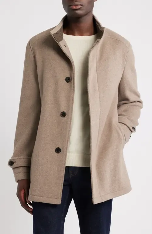 Canfield Wool Blend Car Coat by Hart Schaffner Marx