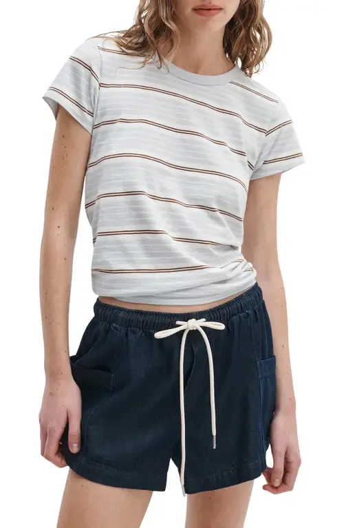 The Slub Stripe Cotton T-Shirt by rag & bone