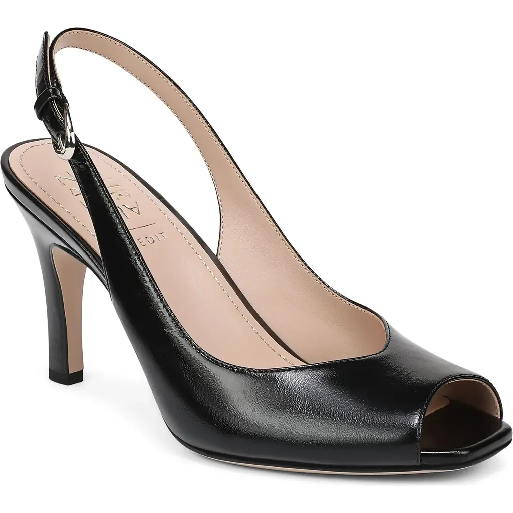 Alexa Peep Toe Slingback Pump by 27 EDIT Naturalizer