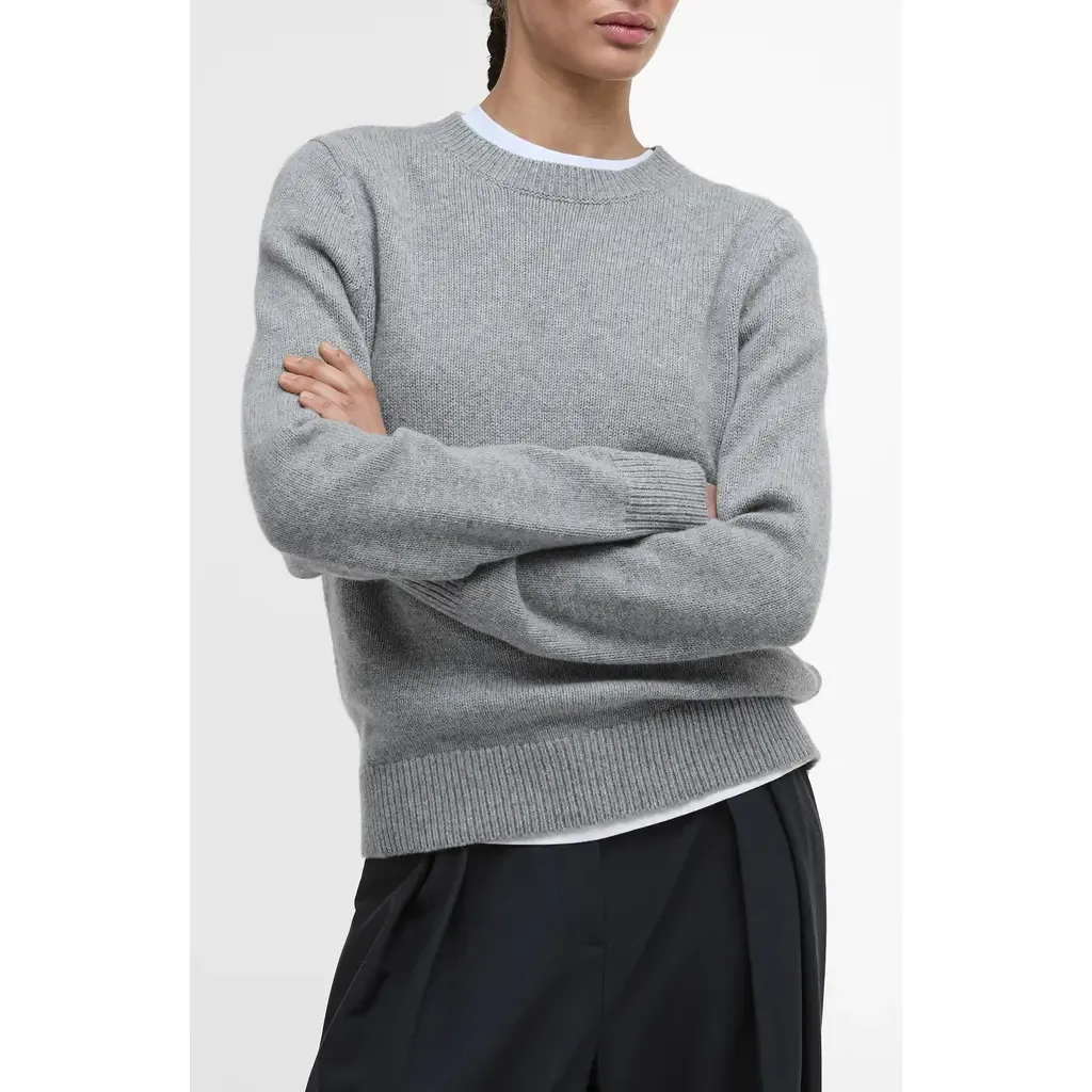Woodhouse Wool & Cashmere Crewneck Sweater by Barbour