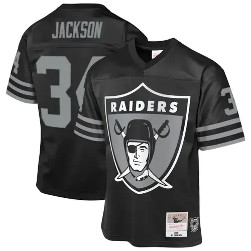 Mitchell & Ness Bo Jackson Las Vegas Raiders 1988 Throwback Fashion Jersey by Mitchell & Ness