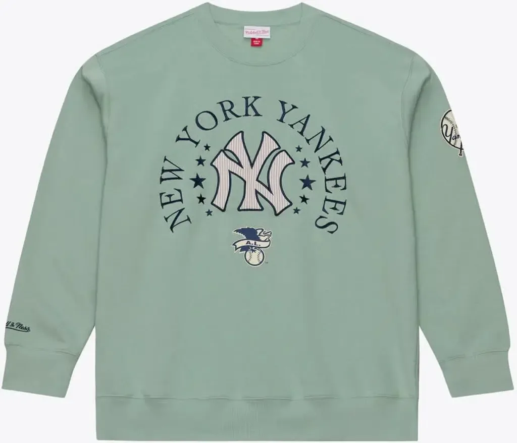 Mitchell & Ness New York Yankees Yacht Rock Fleece Sweatshirt