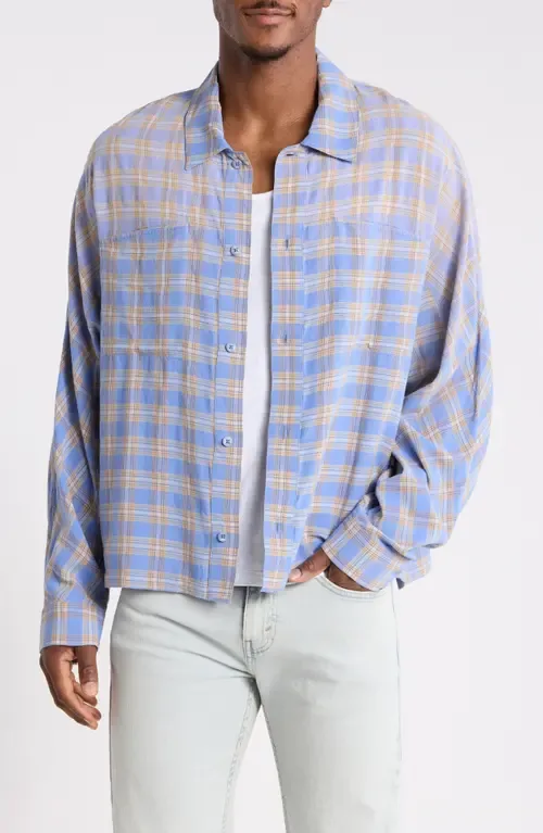 Santa Monica Flannel Button-Front Shirt