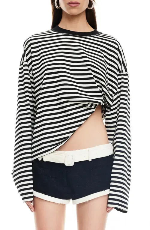 Bloom Stripe Top by LIONESS